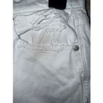 Pistola  high rise white distressed button fly bootcut jeans size 27 #751 Photo 9