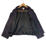 Laura Ashley VTG Tweed Blazer Jacket Textured Career Preppy Classic Girly Boss M Photo 2