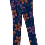 LuLaRoe Navy Floral Buttery Soft Leggings Photo 1
