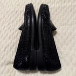 SAS Simplify Black Patent Leather Croc Embossed Loafers Shoes Women’s Sz 9 Slim Photo 7
