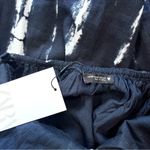 ZARA Navy Tie Dye Halter Mini Dress Size XS Photo 11