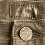 Mother High Waisted Rascal Ankle Step Fray jeans Capers 27 Green Photo 10