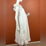 Universal Threads Universal Thread Cream 100% Cotton Long Sleeve Dress Size Medium Photo 6