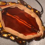 Amber Beaded Handbag Brown Photo 5