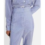 Burberry ‎ Striped High-Rise Silk Wide-Leg Pants Size 2 New with Tags Photo 2