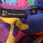 New York And Company  multicolored Blouse XL Photo 2