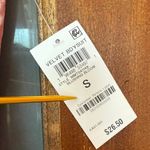 And Now This Blushing Bloom Crushed Velvet Pastel Pink Bodysuit NWT Photo 2