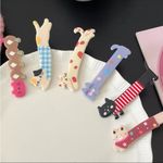 5PCS Cat Kitty Kitten Cat Lover Hair Clip Set Black Photo 5