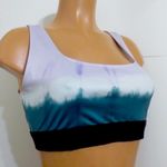 PINK - Victoria's Secret PINK Victoria’s Secret Purple and Green Tie Dye Gym to Swim Ultimate Spo… Photo 0