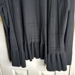 Jason Wu  J Black Cardigan Button Down Long Sleeve Size Large Photo 3