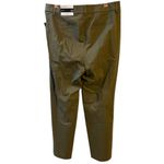 Rafaella  The Straight High Waist Olive Green Pants Trousers Stretch 14 NWT New Photo 1