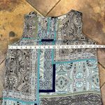 Artisan NY Sleeveless Paisley Dress Blouse Medium Photo 3
