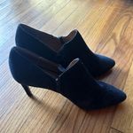 Calvin Klein Joanie Dark Blue Suede Ankle Booties – Women’s 8 Photo 0