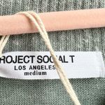 Project Social T  mock neck green cozy pullover top size Medium new with tags Photo 1