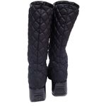 Tory Burch Gigi Black Quilted Tassels Boots Photo 1