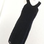 Laundry by Shelli Segal Laundry Shelli Segal Black V Neckline Lace Dress Photo 0