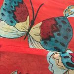 Red Valentino NWOT  bird of paradise forest dress Photo 13