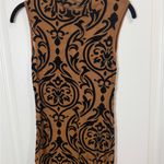 SheIn  Black and Brown Sleeveless Midi Dress Photo 1