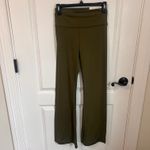 American Eagle The Everything Flare Leggings Olive Green High Rise Size Small Photo 1