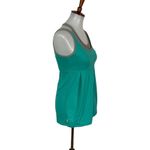 Lole  Tank Top Small Teal Racerback Gym Athletic Clean Fitcore Photo 3