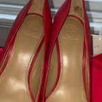 Tory Burch  Red Leather Heels Photo 5