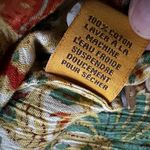 April Cornell Midi Dress Sleeveless Fall Butterfly Cottage Peasant Gauzy Pocket Gold Size L Photo 10