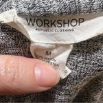 Workshop Republic Clothing  gray open cardigan Photo 3