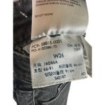 Levi's Black One Piece Carpenter BIB Tapered Leg Denim Jean Overall Women Sz 26 Photo 10