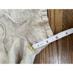 Paolaalberdi The Drop 100% Linen Minimalist Beige Pull On Shorts Size M Boho Size M Photo 7