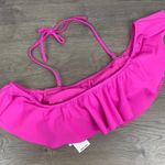 Raisin's Hot Pink Ruffle Bikini Top Sz.S NWT Photo 5