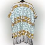 Free People  Kimono Diamondback Cozy Sweater Photo 4