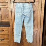 American Eagle AE Strigid Mom Jean Women’s Blue‎ Breeze 3935 size 2 regular Blue Photo 5