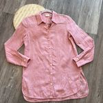Spartina 449  aida‎ linen button down shirt coral pink Photo 0