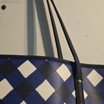 Kate Spade Navy and White Plaid Tote Photo 9