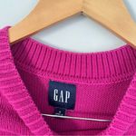 Gap  Women's Crewneck Long Sleeve Cotton Pullover Pink Size Small Photo 4