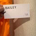 Bailey 44 Orange Dani Off-Shoulder Maxi Gown Dress Large Wedding Guest Formal Photo 5