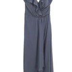 Jenny Packman for Dessy Sivlerstone JP1006 Ruffled Wrap High Photo 0