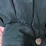 prAna Vintage Praino Black Silk doublelure jacket. Size Large Photo 7