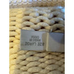 T Alexander Wang Sweater Women Large Ivory Knit Half Sleeve Pullover Rolled Trim Tan Photo 8