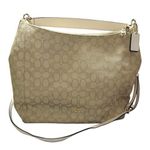 Coach Hobo Khaki Chalk Signature C Crossbody Bag Photo 0