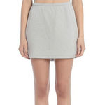 OFFLINE Aerie Womens Large Light Grey Cut Out Mini Dress Short Sleeve Trendy Gray Photo 0