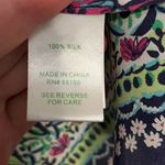 Lilly Pulitzer Iona tank blouse 100% silk Not Too Catty print size small preppy Photo 8
