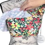 Lost + Wander (S) "Lush Adventure" Floral Ruffle One Shoulder Bikini Swim Top Photo 7