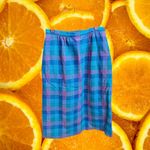 Pendleton Vintage Wool Plaid Skirt Suit Set Blazer & Pencil Skirt Size 10 Photo 8