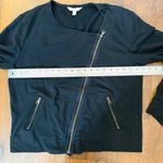 Banana Republic  zipper moto sweatshirt jacket, size XL Photo 7