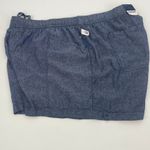 Old Navy  Linen Blend Drawstring Shorts Sz 3X New High Rise Cuffed Summer Preppy Photo 2