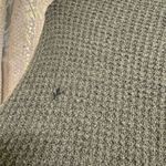 Aerie Deep Olive Green Cozyup Waffle Knit Sweater Dress Large NWT Photo 5