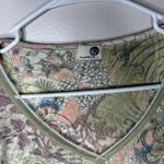 American Vintage vintage Y2K 2000s retro Floral V-neck long sleeve top with rhinestone roses Photo 3