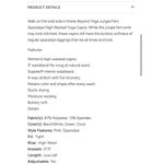 Beyond Yoga jungle fern space dye high rise 21” crop leggings xs Photo 11