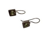 Silpada  Peridot square drop earrings Photo 5